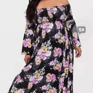 New Torrid long dress size 1Xplus